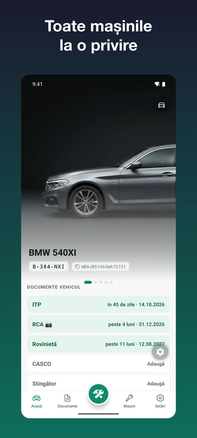 BAPP Auto: mașinile tale, la o privire